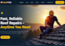 build home improvement website roofing contractor website